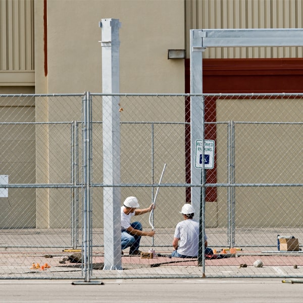 how much time can i rent the temporary fence for my building site or event in Kendrick